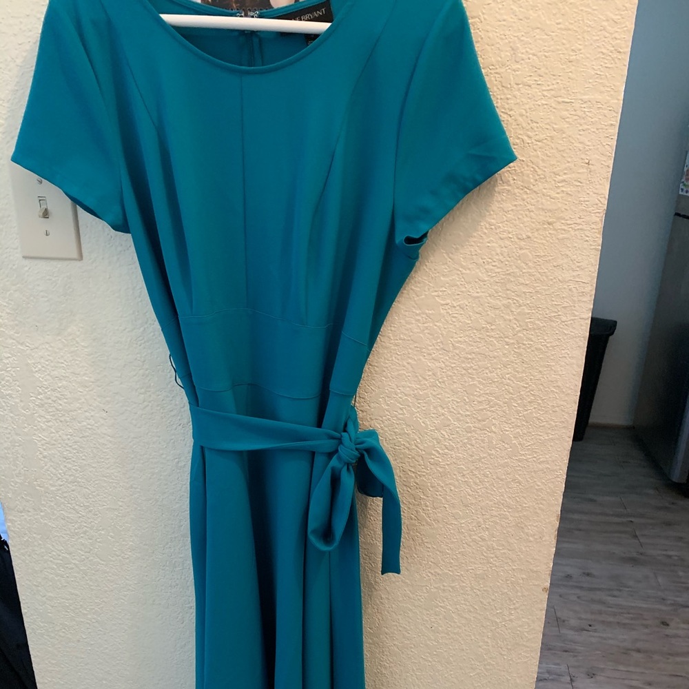 Lane Bryant turquoise dress
